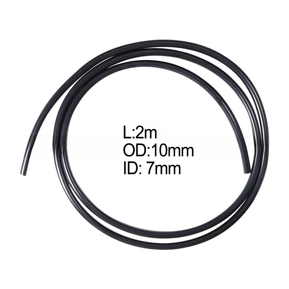 For Pentair For Rainbow 300 302 Specific Tubing 2 Meter Black 10mm Outer Diameter 7mm Inner Diameter Pool Maintenance