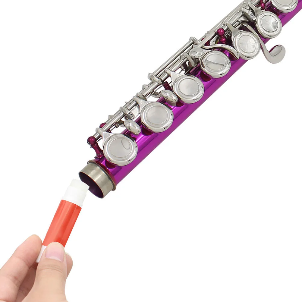 

5pcs Cork Grease Lubricating Oil Paste for Clarinet Saxophone Accessories White Plastic Tube