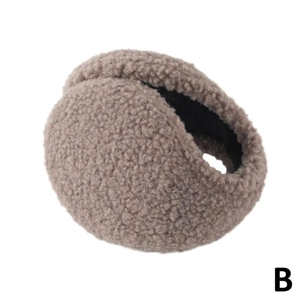 Winter Windproof Fleece Earmuffs For Men And Women Soft, Thick Plush Ear Warmers For Outdoor Cycling And Activities U3G9