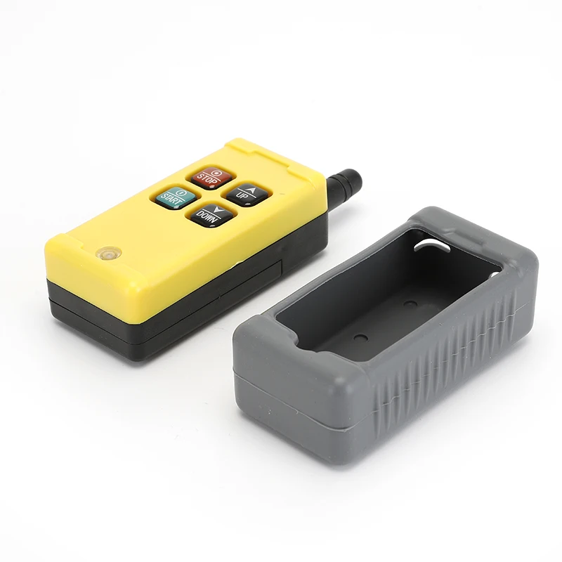 Imagem -03 - Grua Elétrica Equipamento Pneumático Pequenos Equipamentos de Automação Industrial Recebendo Telecrane Wireless Controller Elevador de Botões dc 24v Hs4