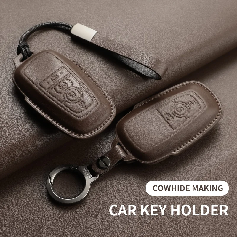 

Cortex Car Key Case Cover Protector Shell Fob For Ford Fusion Edge Puma S-MAX ST Line Remote Control Protector Car Accessories