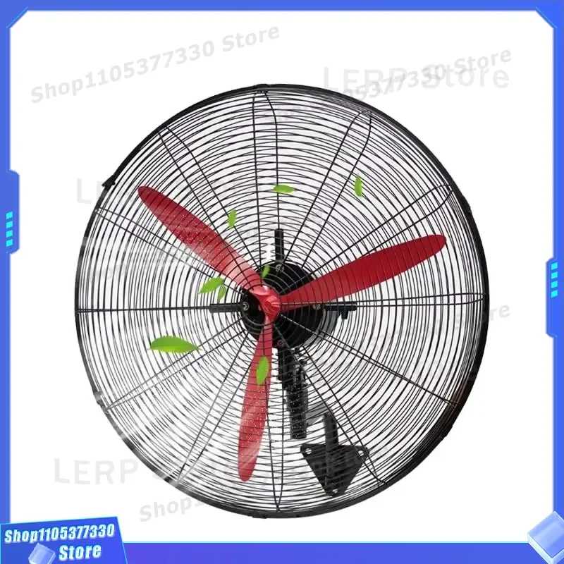 20 26 Inch Industrial Wall Mount Fan High Speed Oscillating Electric Air Cooler with Remote Control for Outdoor Workshop