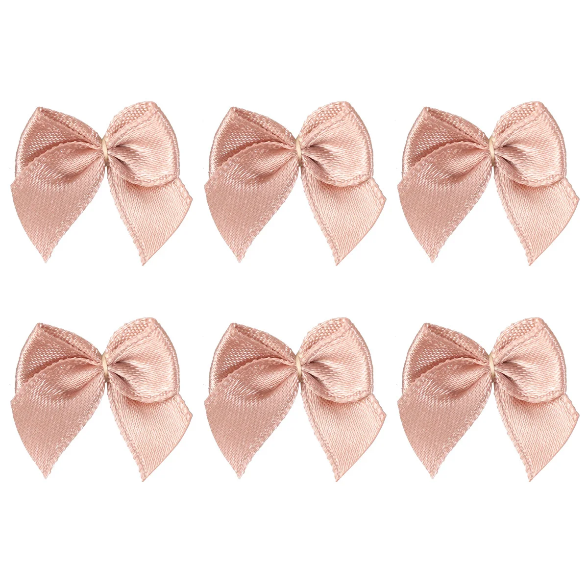 

60Pcs Bowknot Flower Hair Bows Durable Long Lasting Use for Baby Girls Coffee Events Ribbon Bows Bow Ornaments