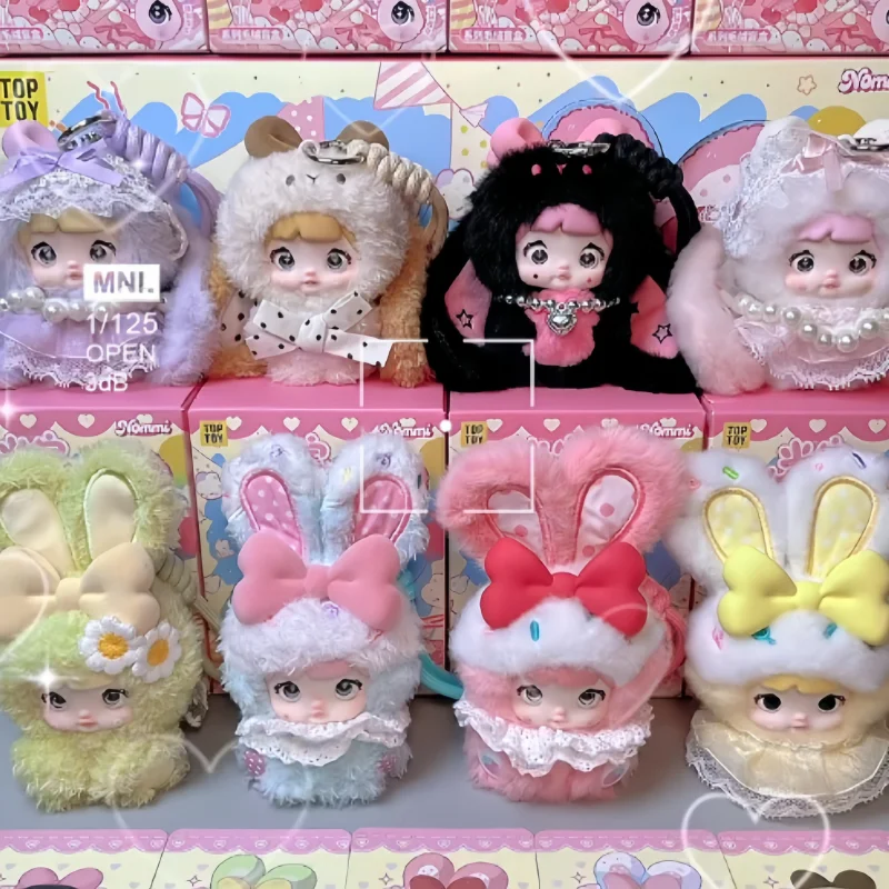 

In Stock Authentic Nommi Mibao Second-Generation Sweetheart Rabbit Blind Box Handmade Doll Decoration Doll Model Kawaii Gifts