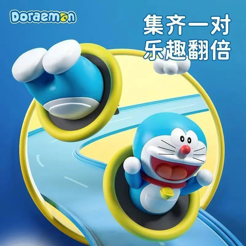 Doraemon Creative Transit Circle Refrigerator Magnetic Tape Personalized Windmill Car Interior Decoration 3D Cartoon Cute