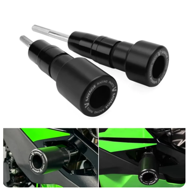 Motorcycle Falling Protection Pad Frame Slider Crash Protector For Kawasaki ZX-4R ZX-4RR ZX-25R 2023-2024 ZX4R ZX4RR