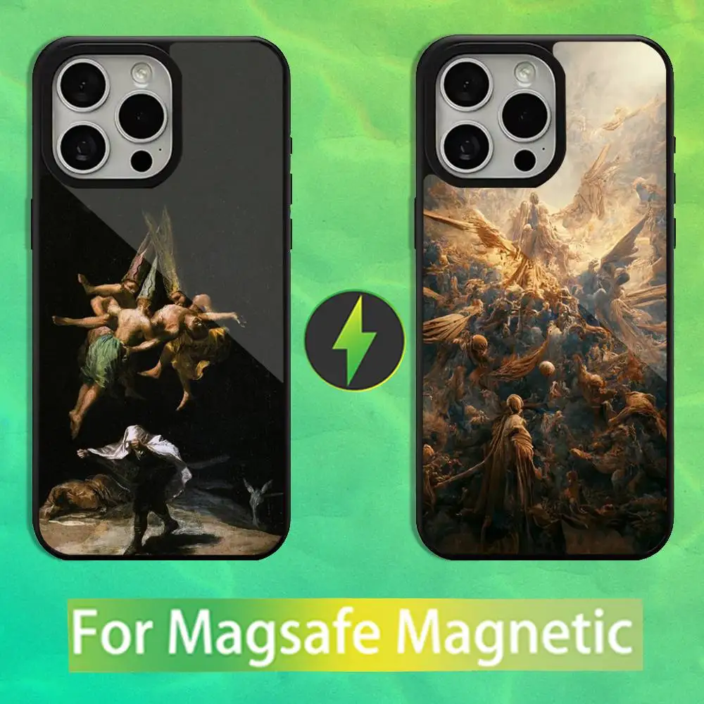 

Art Spain Francisco Goya Phone Case For iPhone 16,15,14,13,12,11,Pro,Max,Plus,Mini,Magsafe,Magnetic Wireless Charging Case