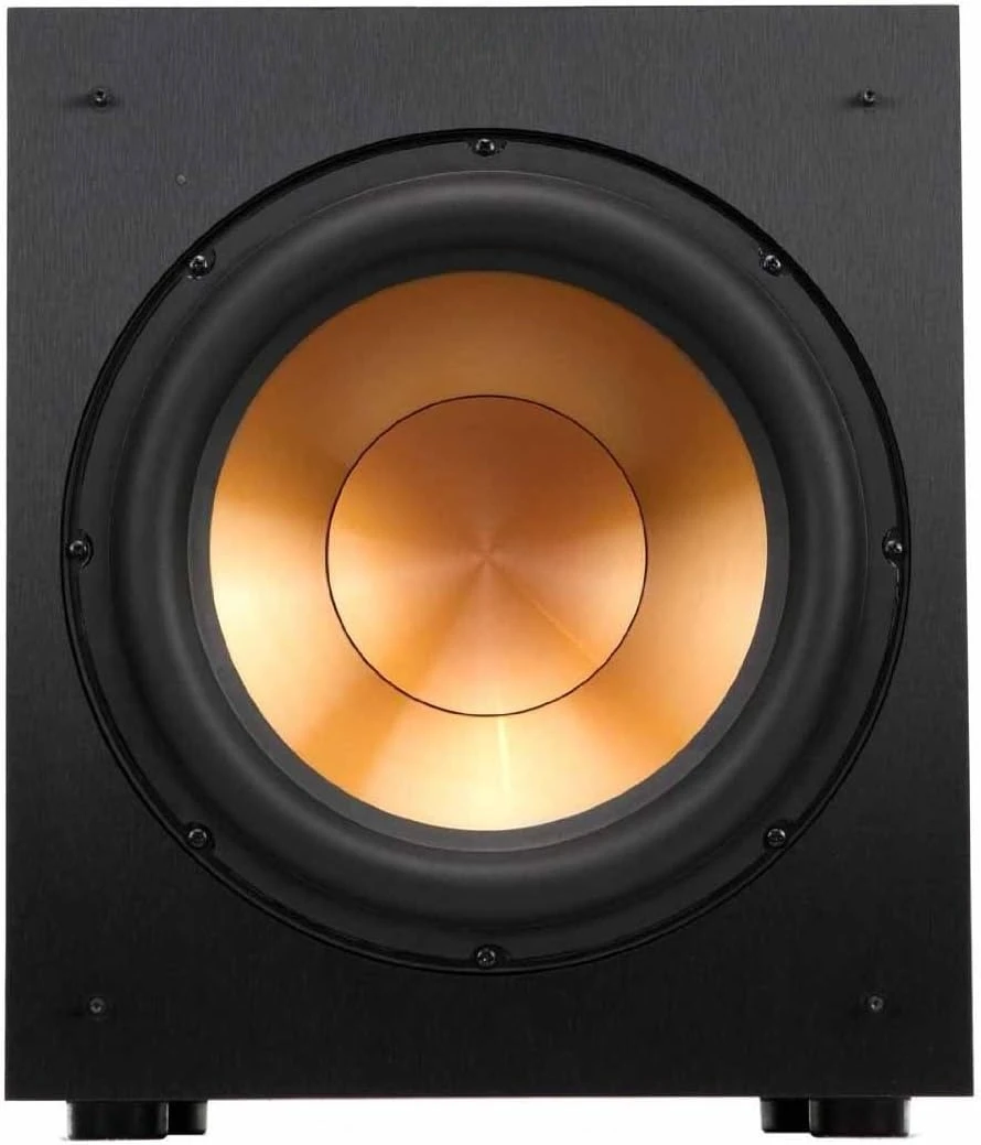 

R-12SW Powerful Deep Bass Front Firing 12" Copper-Spun Driver 400W Digital Power Subwoofer 14" X 18.5" X 16"
