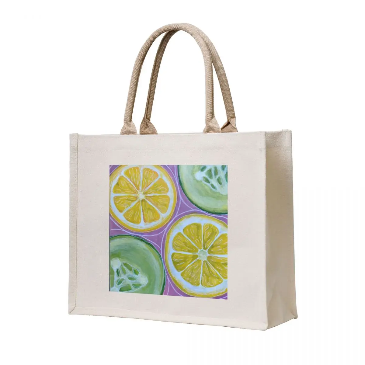 

Freshly Sliced Tote Bag Woman shopper bag tote bags aesthetic hand bags canvas tote bag