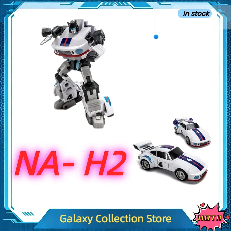 

In Stock Transformation Toy Newage H2 NA JAZZ Manero Small Scale Original Color Reprint Boxed Action Figure Toy Collection Gift
