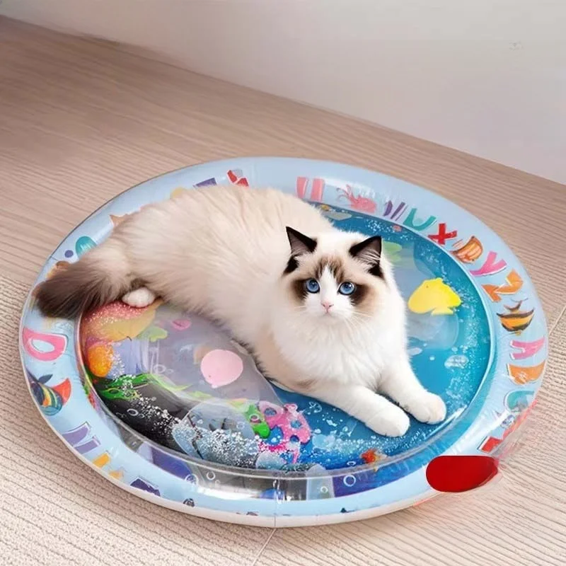 

Thickened Wear-Resistant Dog Mat Easy to Store Fish Toy Integrated Waterproof PVC Summer Autumn Winter Spring Seasonal Use