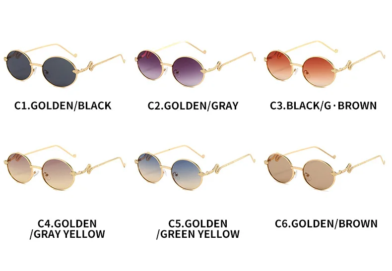 2025, Marke Snake Sonnenbrille für Damen, luxuriös, oval, cool, Sonnenschutz, Damenmode, Brille – Detail 6
