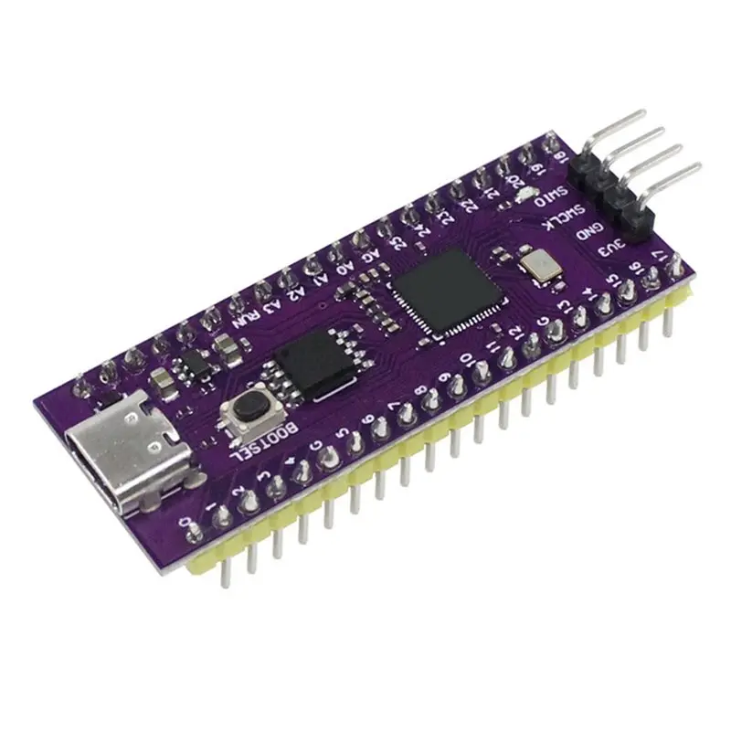 Solid 4X Ultimate RP2040 Development Board Dual-Core ARM Cortex-MO+ Processor Core Board For Raspberry Pi Pico Motherboard A
