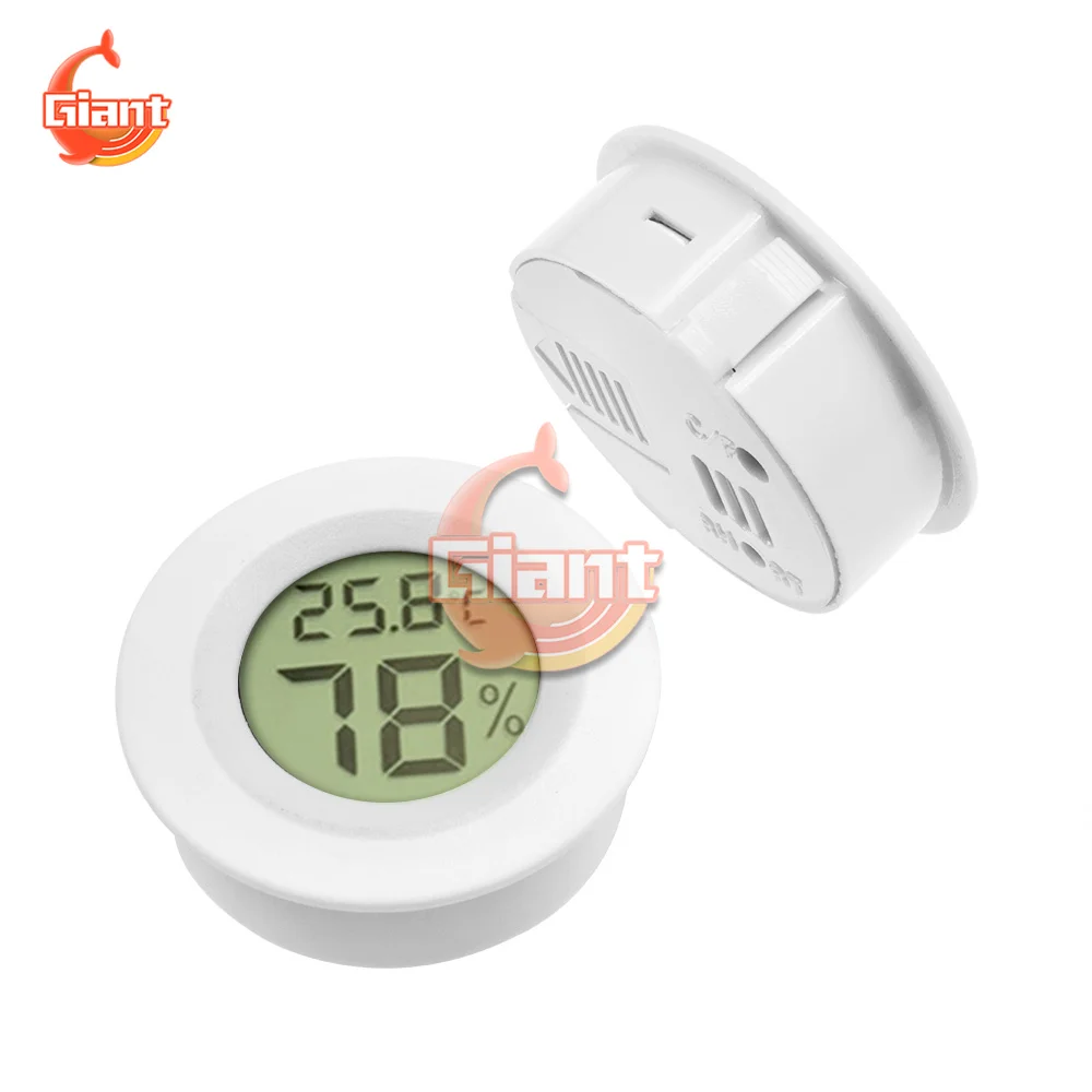 Digital Mini LCD Thermometer Hygrometer Temperature Humidity Sensor Meter Thermal Moisture Detector Monitor For Fridge Incubator