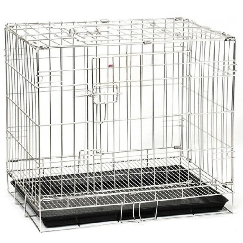 

Cat Cage Stainless Steel Folding Pet Pigeon Puppy Durable Goods