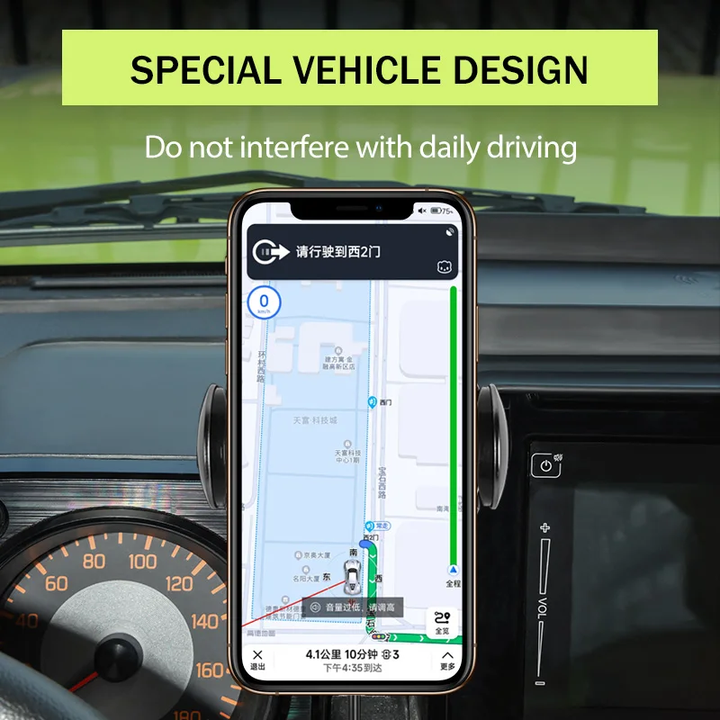 

Для Suzuki Jimny JB64 JB74 23 22 21 20: Беспроводное зарядное устройство-держатель для телефона, крепление на приборную панель, подставка для GPS, органайзер для центральной консоли