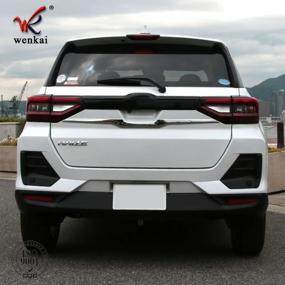 

For Toyota Raize 2020-2024 ABS Chrome Car Tail Rear Box Gate Back Door Trunk Boot Upper Cover Trim