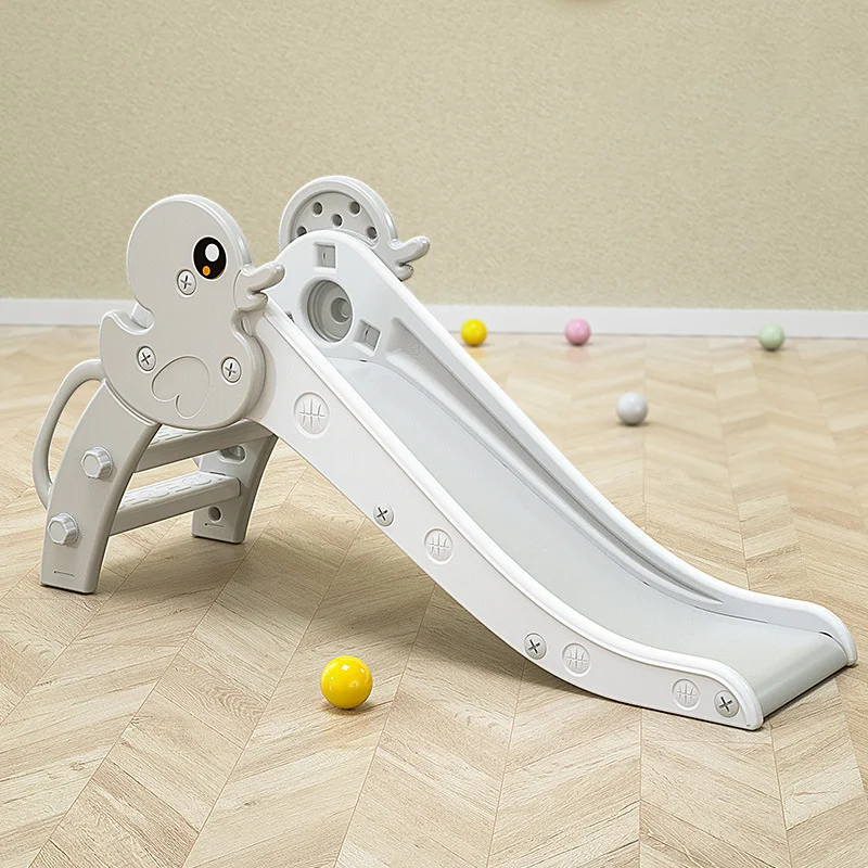 

Cute Small Indoor Plastic Duck Slide for Children for Playhouse