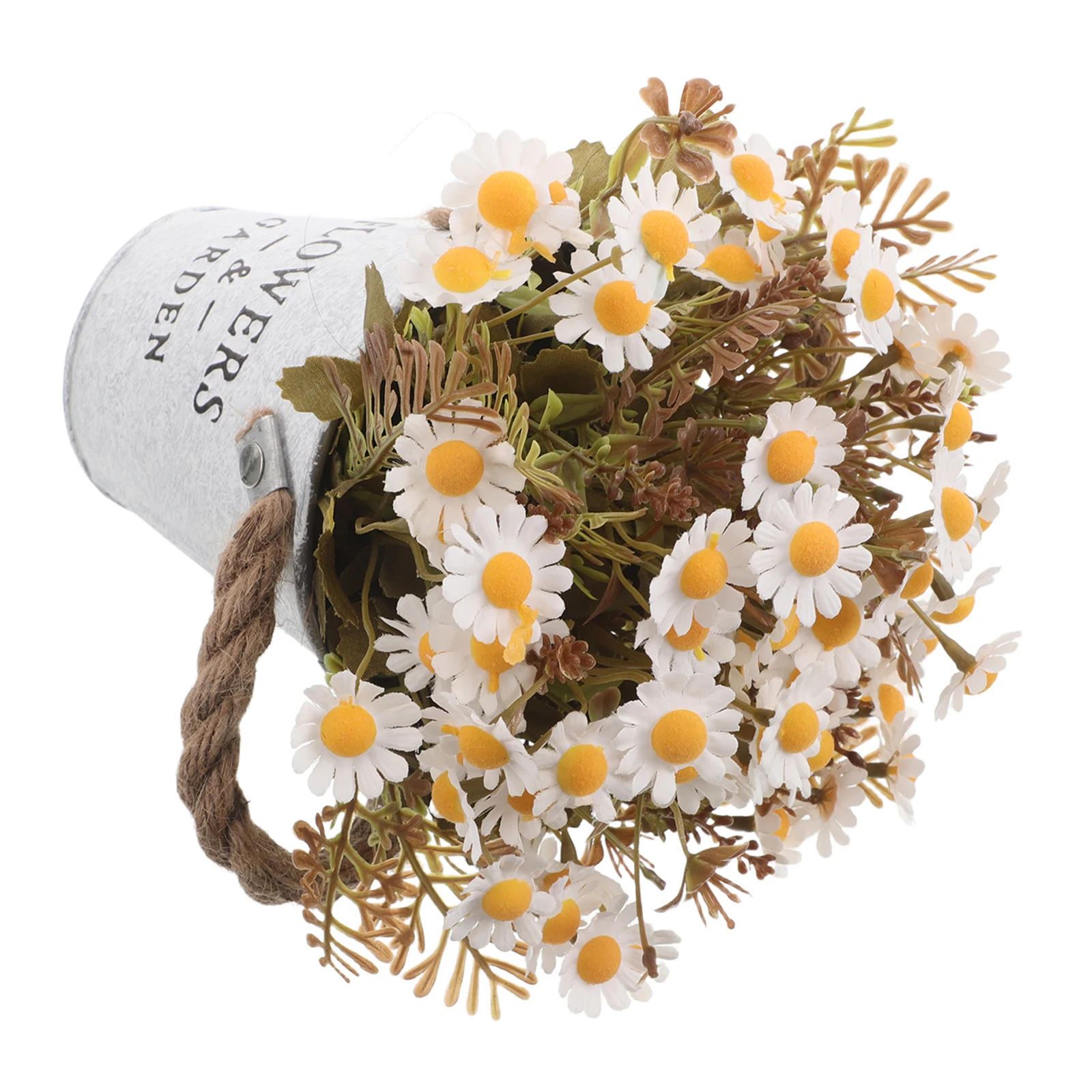 

Simulated Autumn Chrysanthemum Potted Plant Artificial Daisy Decoration for Indoor Use Garden