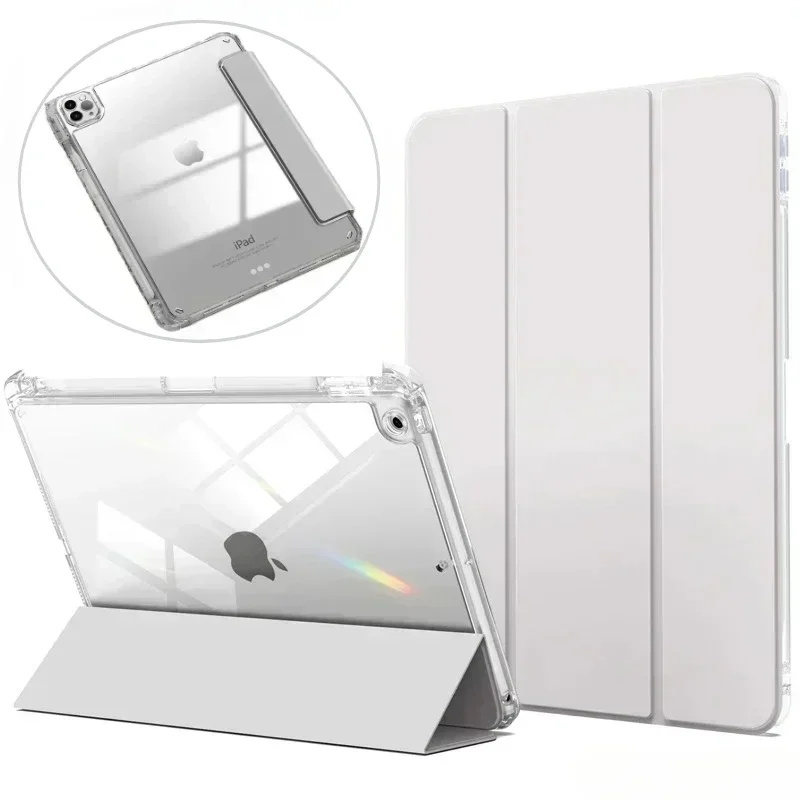 

Чехол Pop с держателем для карандашей для Ipad A16 11th Pro 11 12,9 13 2024 M4 Cover 2025 Ipad Air11 M3 Mini Air 7 6 5 4 10th 9/8/7th Gen