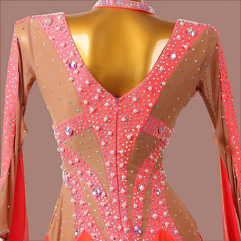 Ballroom Dance Competition Dresses Dance Costumes Waltz Dress For Dancing Clothes Dance Wear Dress Rumba Standard Ballroom Dress