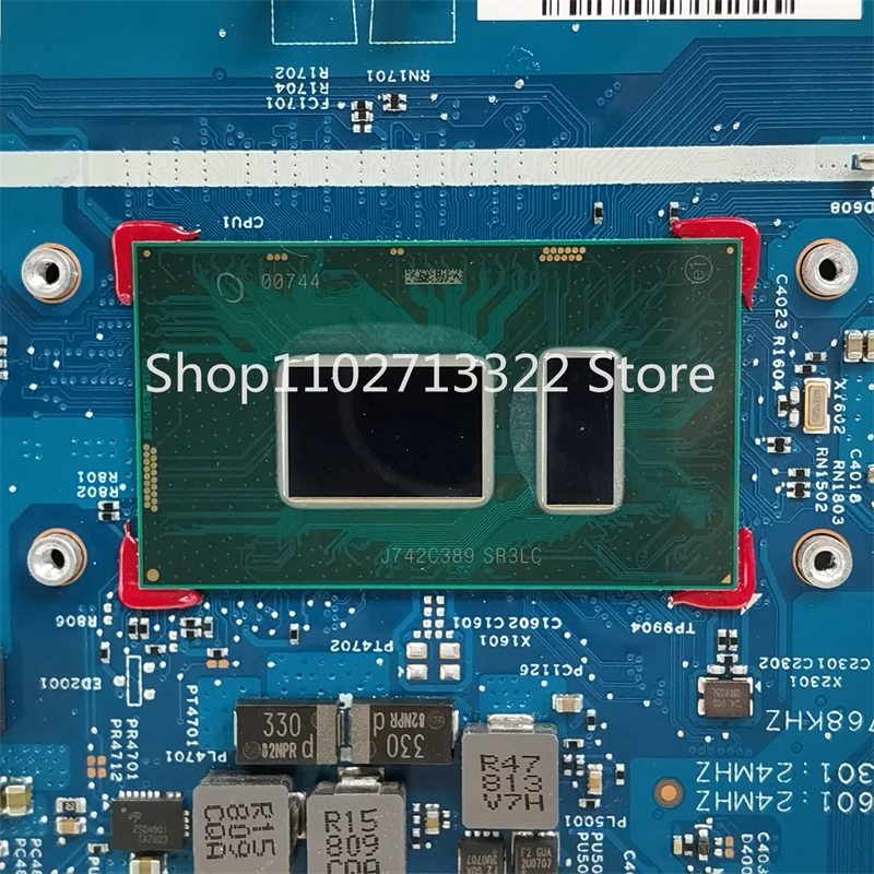 Motherboard usado para HP Pavilion x360 conversível 15-cr, L20844-601, 17881-1B com I7-8550U I5 I3 DDR4 UMA, 100% testado