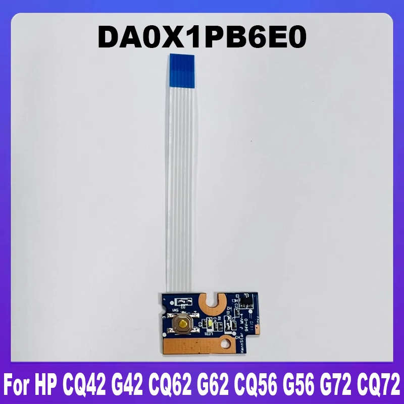 Новый оригинальный кабель для HP CQ42 G42 CQ62 G62 CQ56 G56 G72 CQ72, кнопка питания ноутбука, переключатель DA0X1PB6E0, 100% тестирование Новый оригинальный кабель для HP CQ42 G42 CQ62 G62 CQ56 G56 G72 CQ72, кнопка питания ноутбука, переключатель DA0X1PB6E0, 100% тестирование