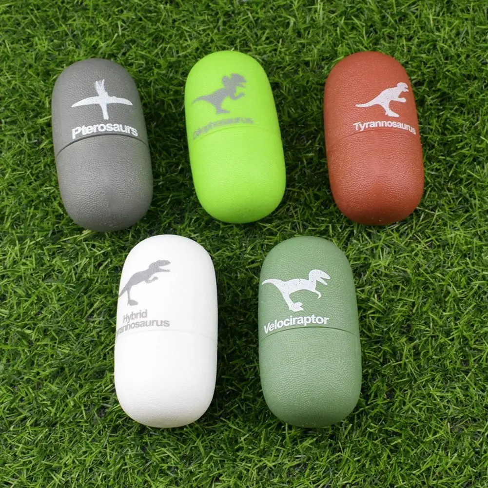 1PCS New ABS Plastic Assembled Dinosaur Egg Capsule Toy Creative Pterosaur Tyrannosaurus Rex Dinosaur Model Toy Children's Gift