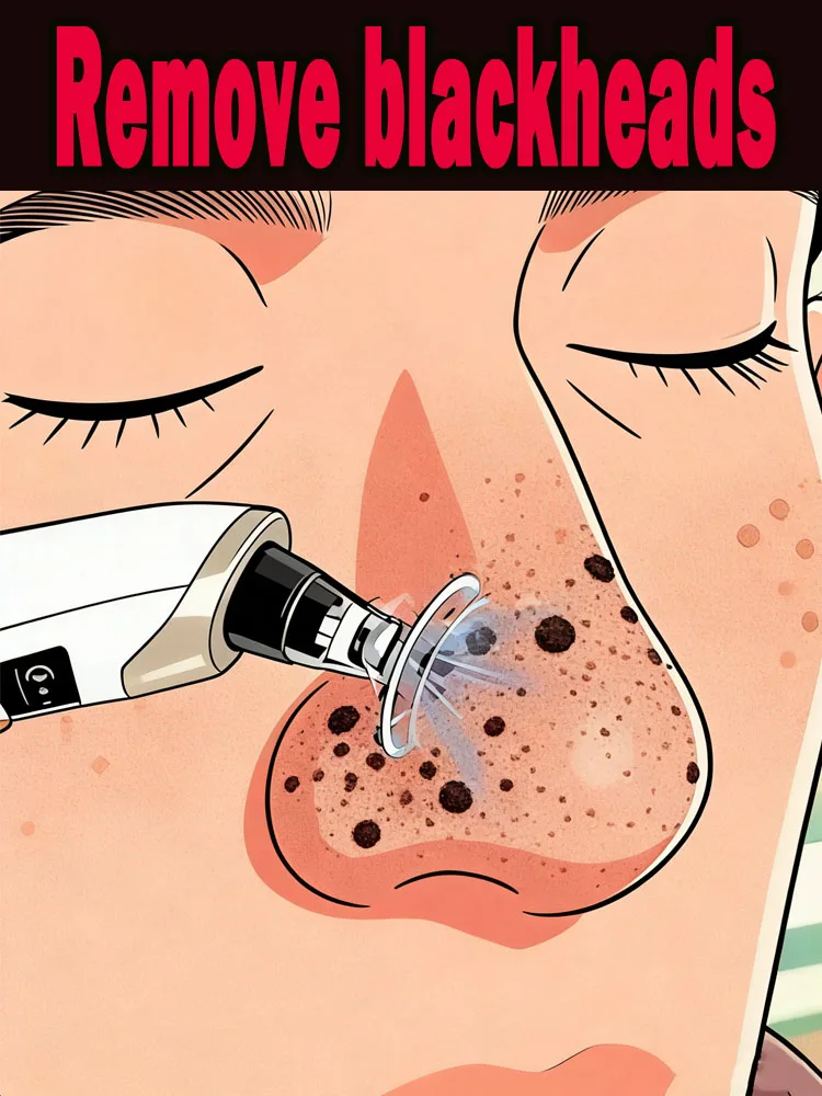 

Новинка 2026: Усовершенствованный вакуумный очиститель для удаления черных точек и прыщей с лица