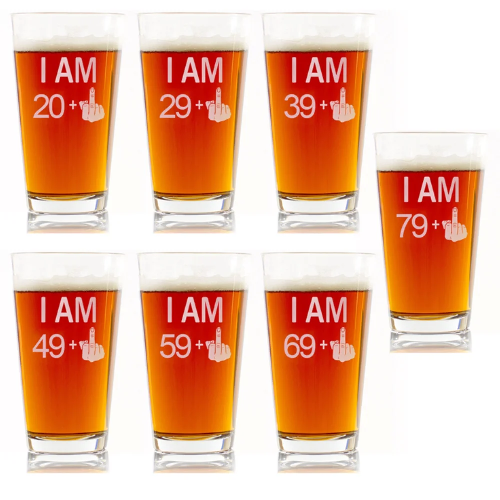 

21st 30th 40th 50th 60th 70th 80th Birthday Wine Glass Novelty Gift For Birthday Party Decor Favor Present For Friends Family