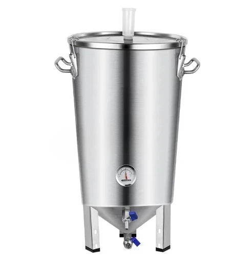 Home brewing Fermentation tank beer craft Brewery  stainless steel conical tank 30 liters