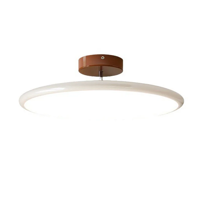 

Cream Wind Bedroom Ceiling Minimalist Retro Master Bedroom Premium Sense Children's Room Full Spectrum Eye Protection Light