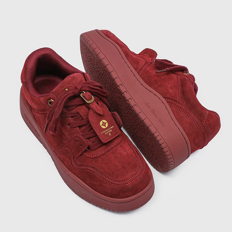 Men Thick-soled Casual Shoes Multiple Colors Lightweight Comfortable Men Casual Laced Fashion Sneakers Outdoor Work Shoes Men