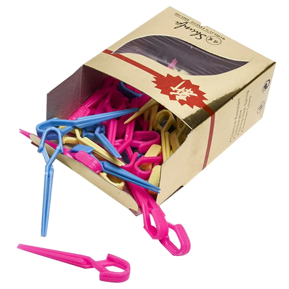 

70 Pcs Perm Clip Hair Clips Hairstylist Accessories Volumizing Sectioning Colorful Plastic Durable Hairdressing Tools
