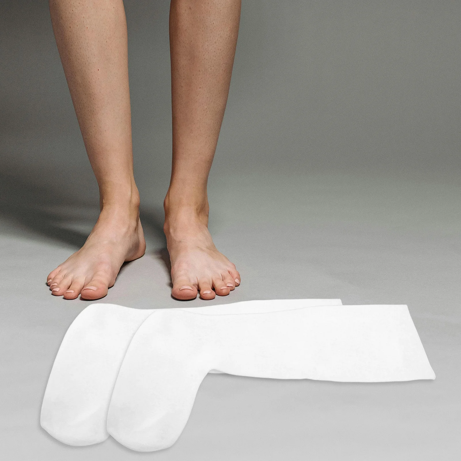 

1pcs Long Gel Moisturizing Socks For Men Women Overnight Spa Foot Care Soft Elastic Tube Socks For Dry Cracked Heels Pedicure