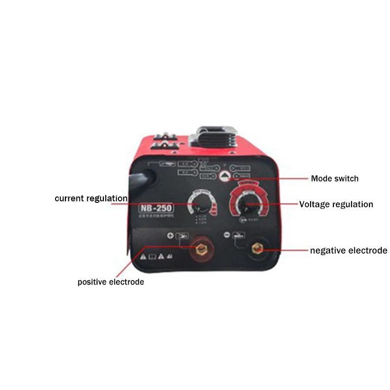 220V Household No gas Two Protection Welding Machine Industrial Grade Stainless Steel Without Gas Electric Welding Machine