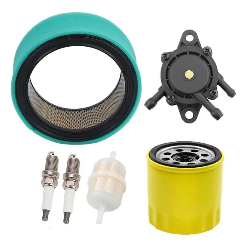 

Комплект для обслуживания CYCLI-Tune Up Kit 24-083-03-S: воздушный фильтр для CH730, масляный фильтр для двигателей Kohler Command 18HP-25HP, запчасти для газонокосилок CH18-CH25