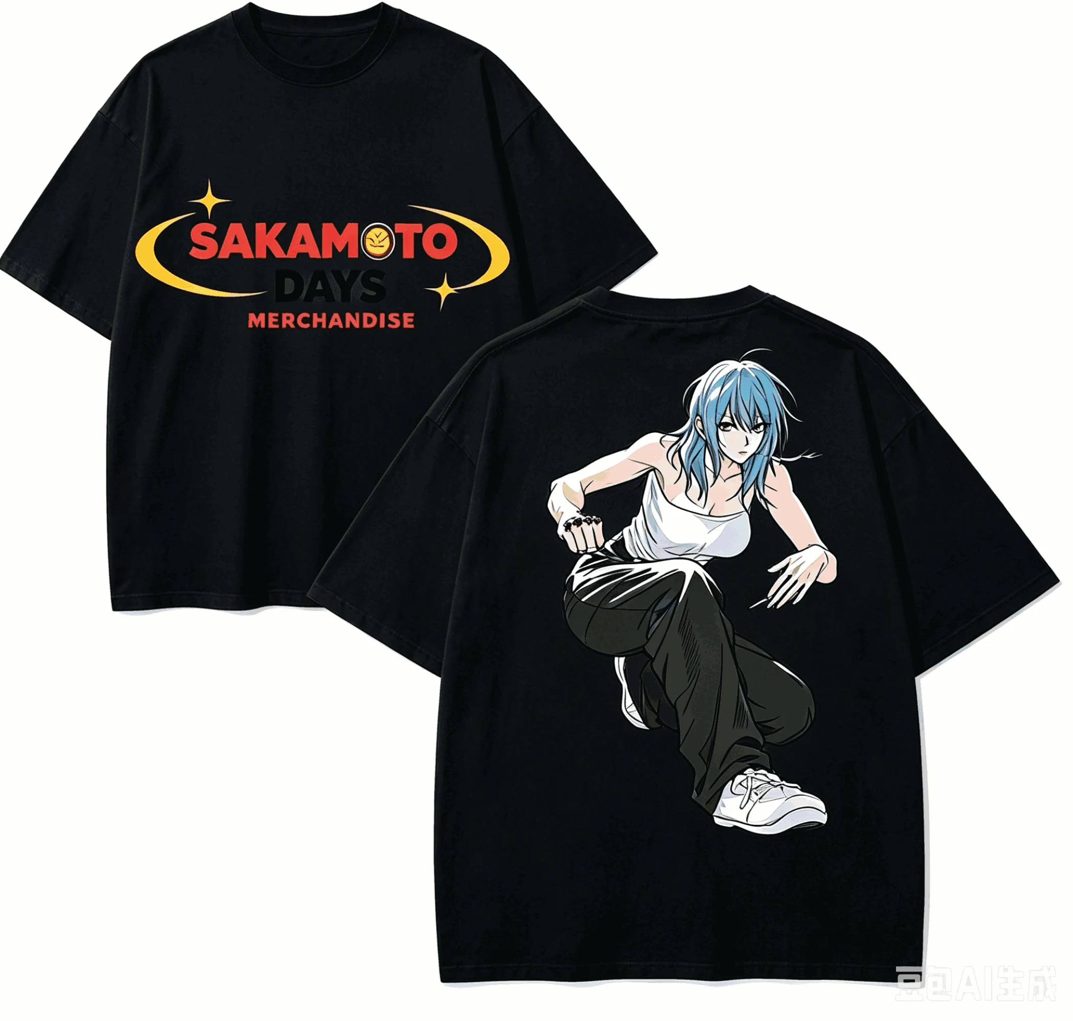 SAKAMOTO DAYS Anime Lover T-shirt Harajuku Cotton New Model High Street Fashion Oversized Unisex Comfortable Sleeves hot product
