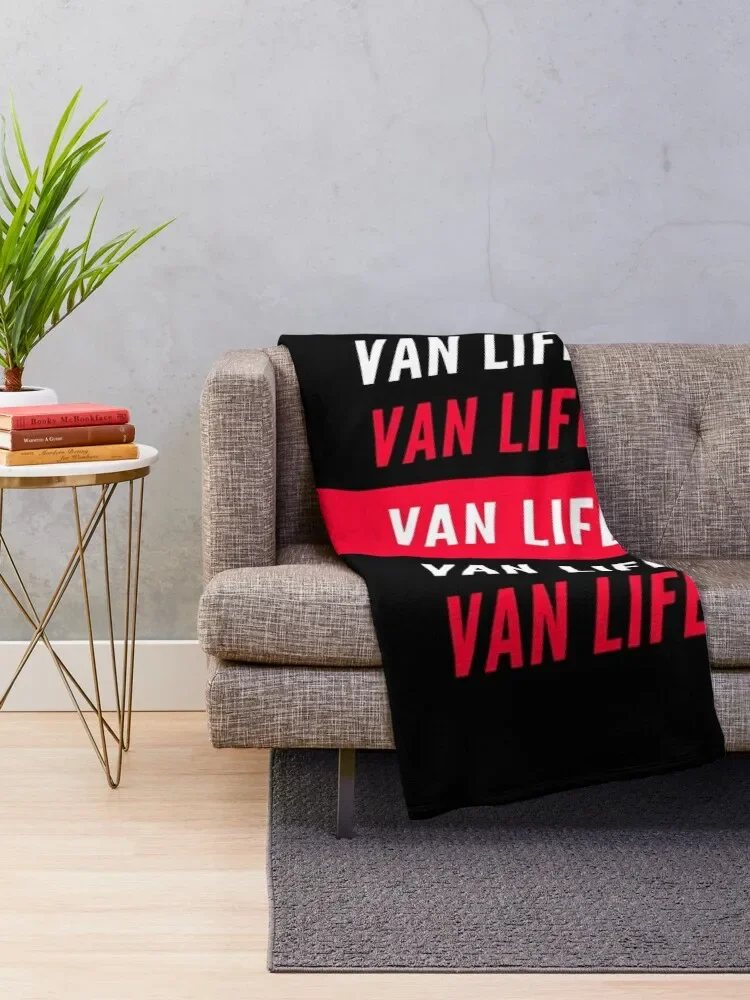 Van Life VanLife design Throw Blanket Bed linens Bed covers anime Blankets