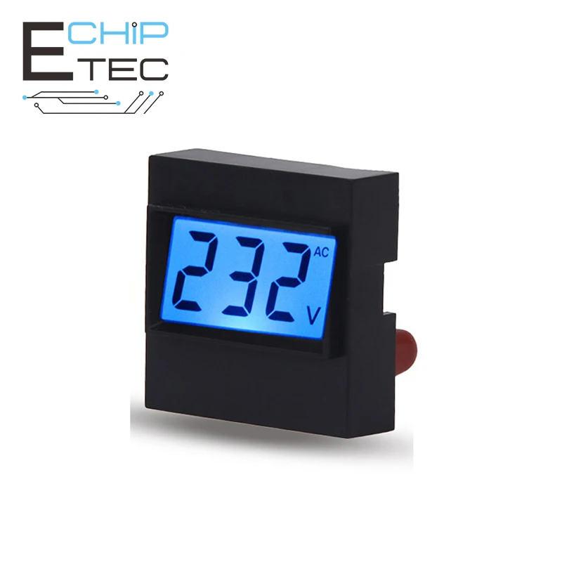 

D91-20 LCD Display Voltmeter AC 80-380V Digital Voltage Monitor Tester Replace 91L16