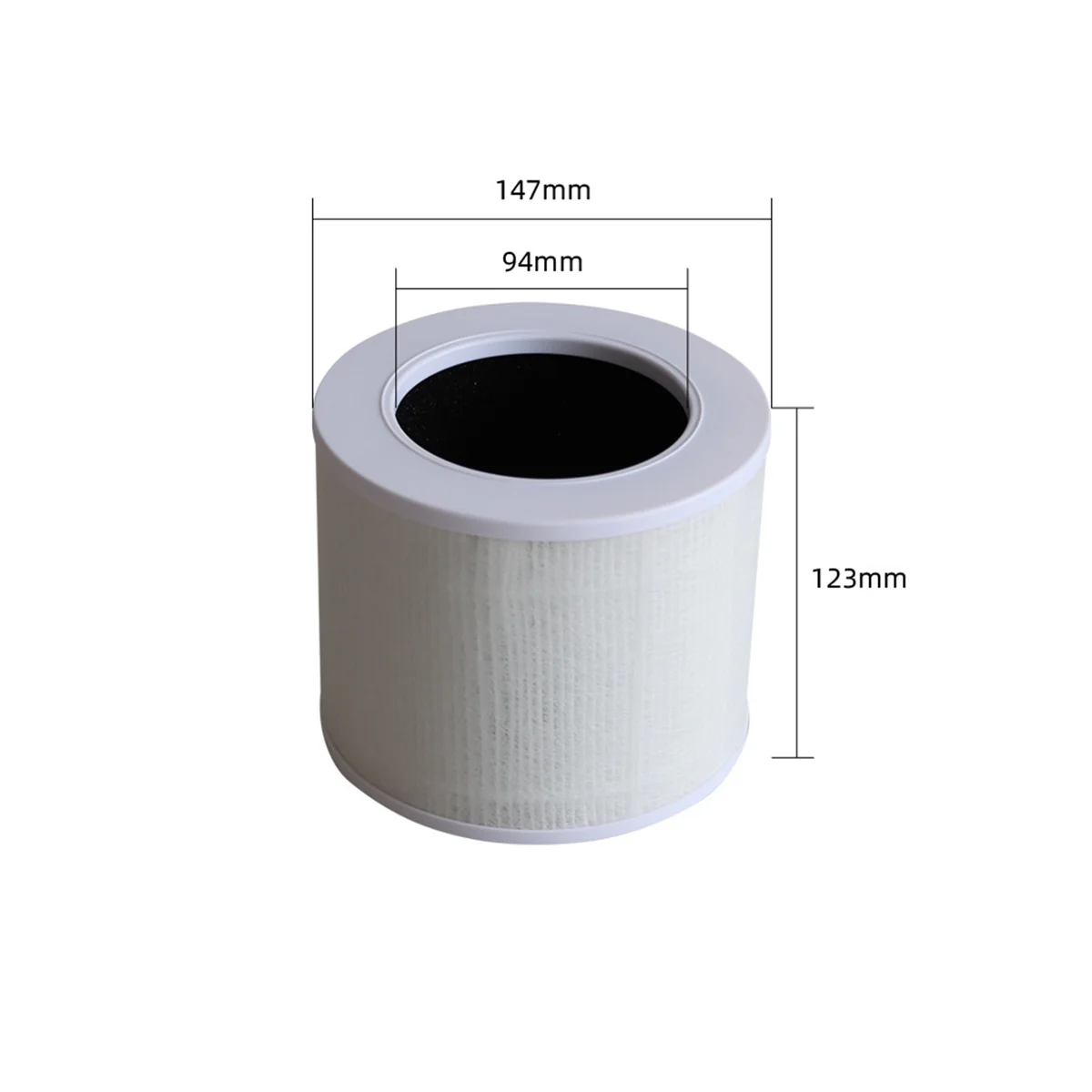 Air Purifier Filter for Levoit Core Mini-RF Air Purifier H13 True HEPA Filter with Aromatherapy Spacer Replacement PartA