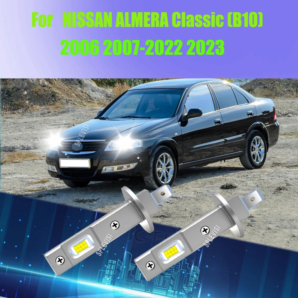 

LED H1 80W Headlight Hi Beam -designed to endure extreme weather and rigorous use For NISSAN ALMERA Classic (B10) 2006-2023