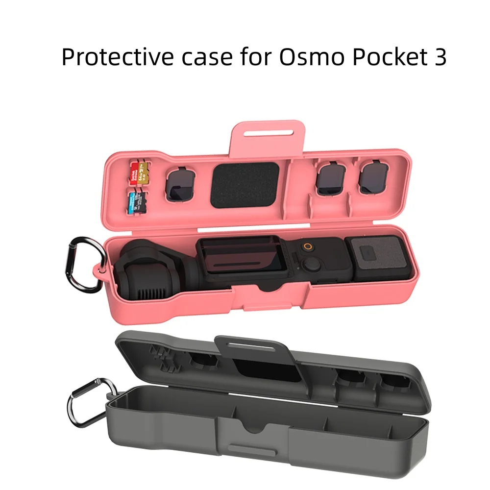 

Simple Solid-Color Dust-Proof Protective Case for the DJI Osmo Pocket 3 Camera ​