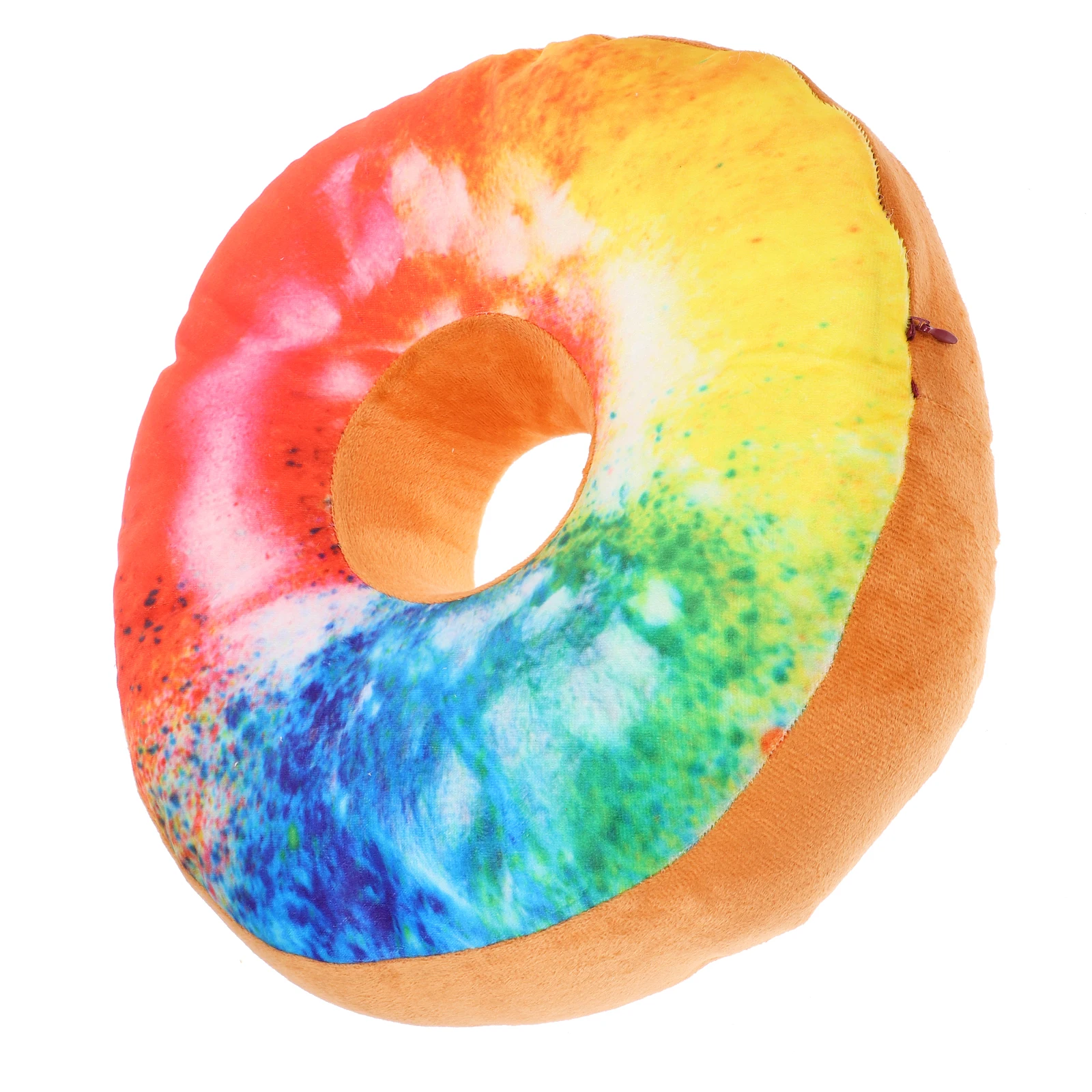 

Chocolate Donut Pillow Hugging Throw Bed Noon Break Cushion Pp Cotton Sleep Office Couch Round Sofa Decorative Cartoon Office