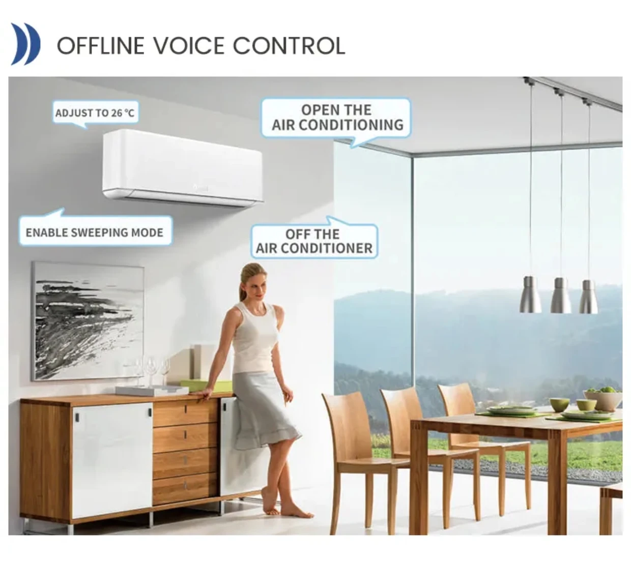 9000 12000 18000 24000Btu Montado Na Parede Inversor Automacao Universal Para نظام مكيف الهواء Ac Ar Condicionado