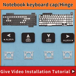 Replacement Up Down Left and Right For ASUS TUF Gaming F15 FX506 FA506 FA506Q FX506LI F17 FX706 Keyboard Key Cap & Hinge