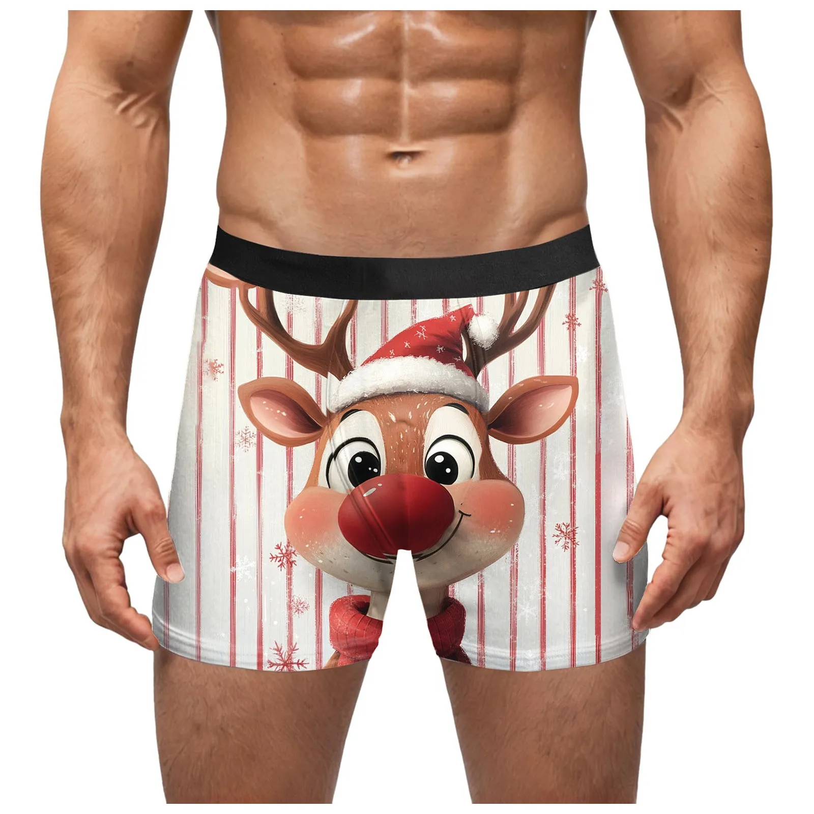 

Мужские трусы, комплект нижнего белья, мужское нижнее белье, модное забавное рождественское нижнее белье, модное нижнее белье с забавным принтом и нижнее белье для мужчин