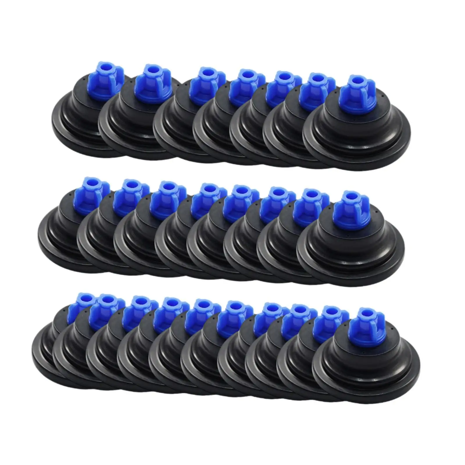 

25 Pieces Blue Tip Diaphragm Lightweight Replacement Part Sturdy Rubber High Performance 823492 Diaphragm Accessory Washer Part