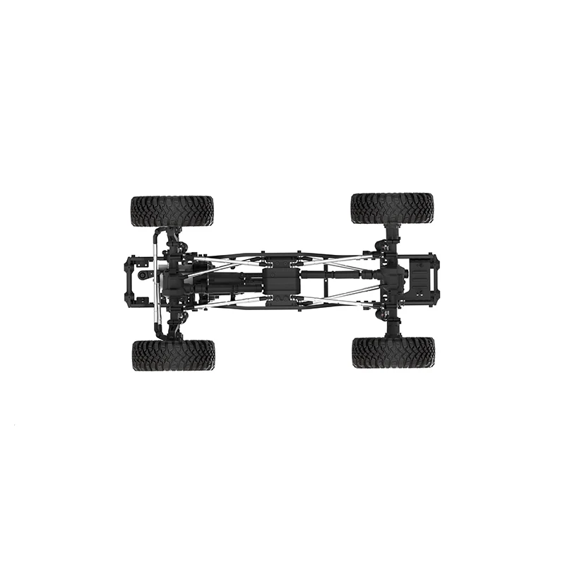 Cross Rc 1/10 Emo At4 4X4 Crawler Car Kit 540 35T Motor Lights Differential Lock Diy Model Car Th19217-SMT7