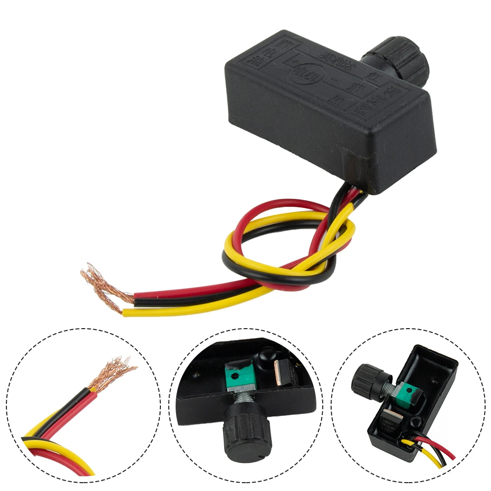 Interruttore regolatore di velocità nuovissimo di alta qualità Pompa acqua 12V 1Pc 50mm Regolazione per regolatore spruzzatore elettrico